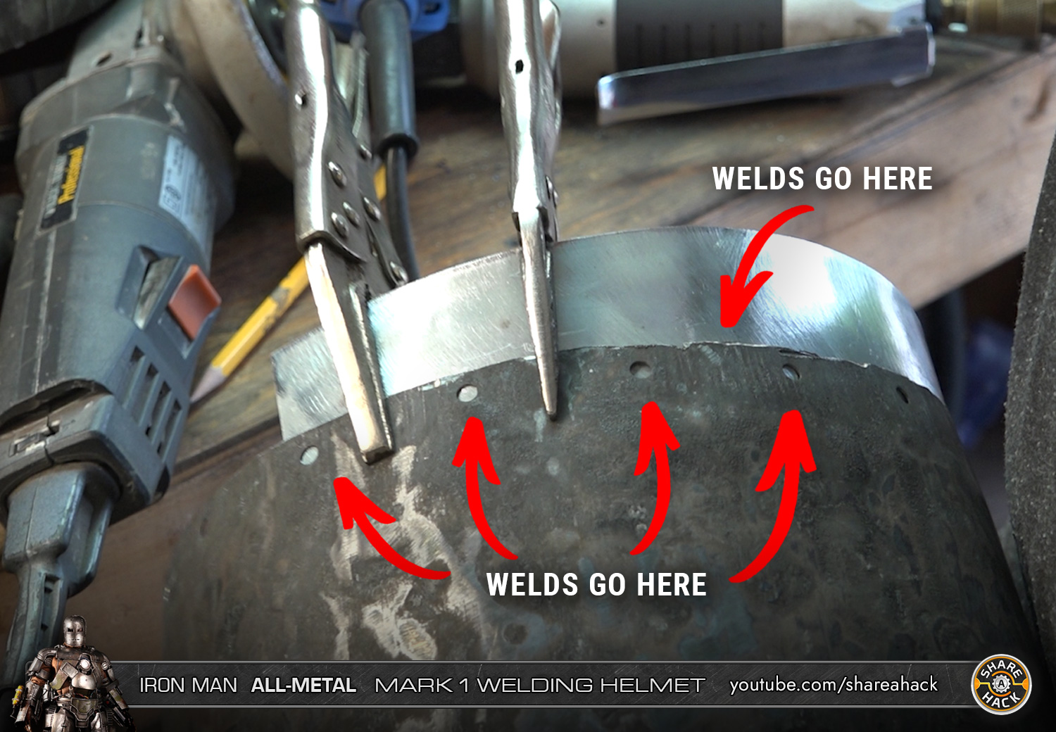 Weld Holes and Seam