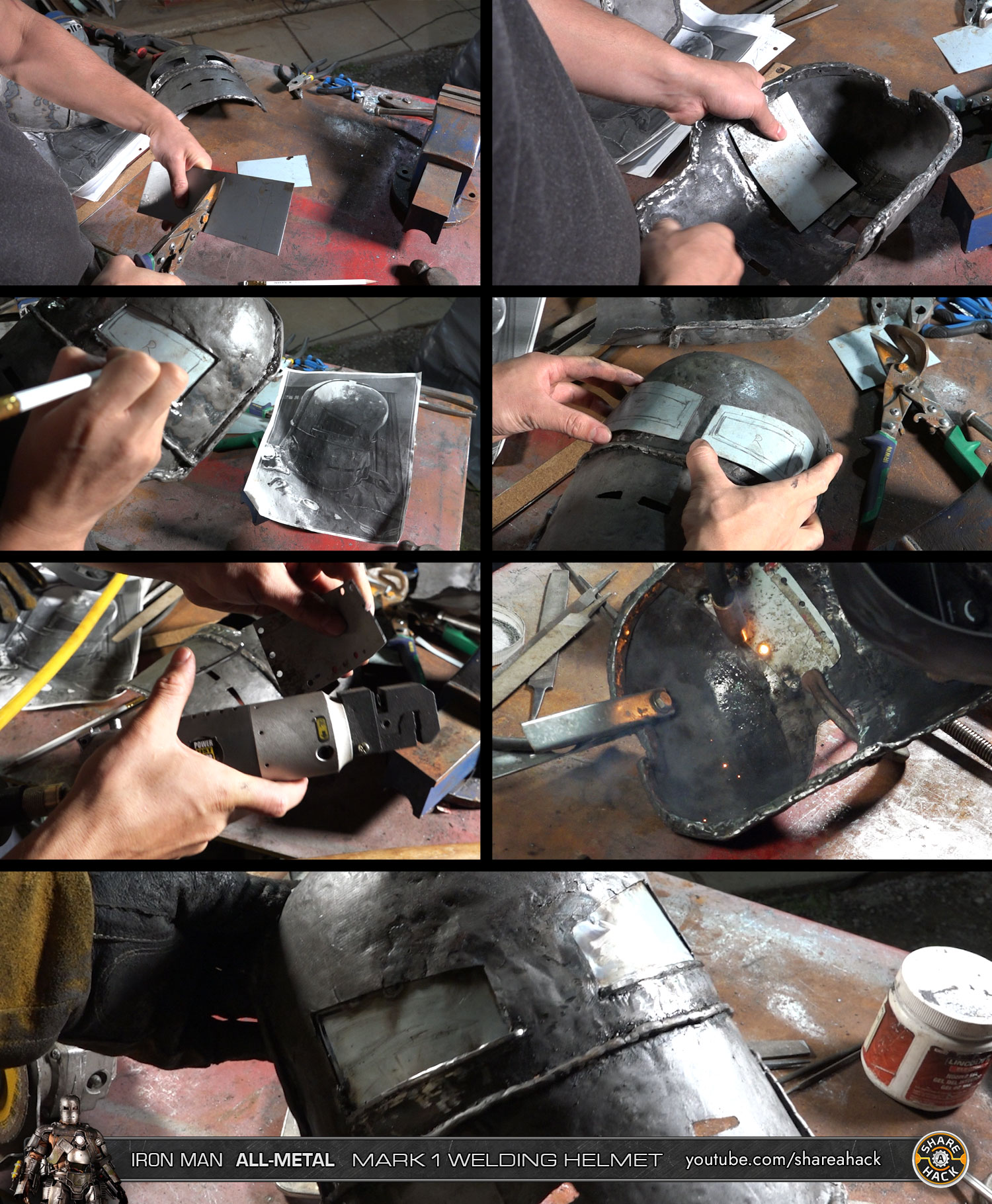 Welding Recessed Sheet Metal