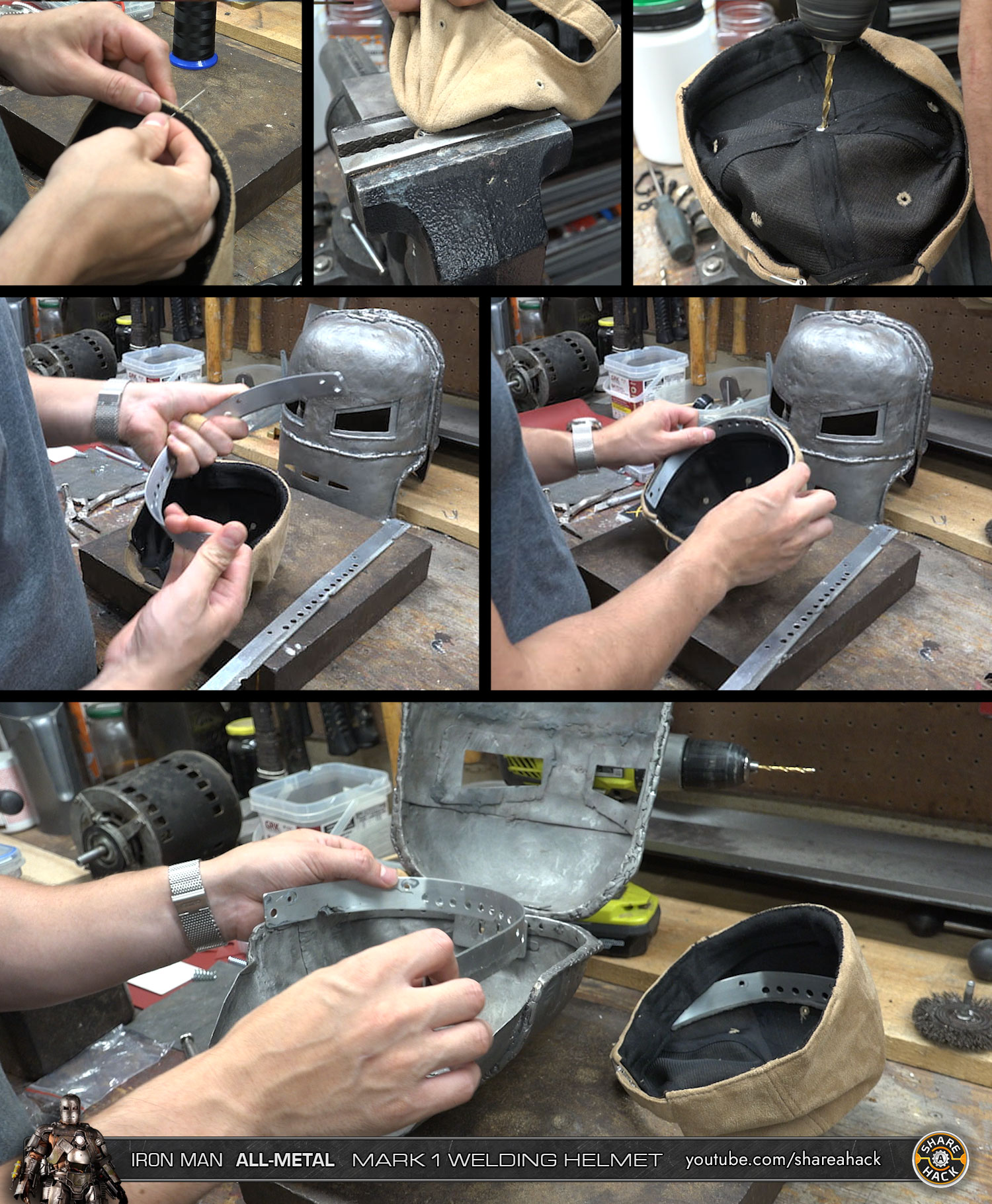 Internal Head Strap and Cap