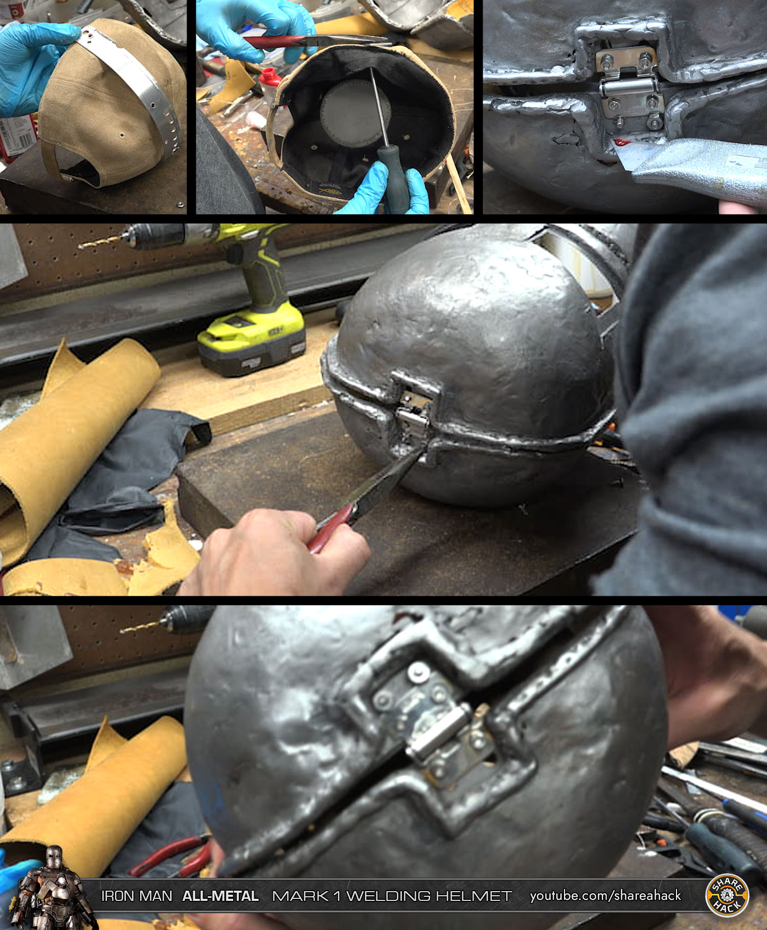 Assembling The Hinge and Cap