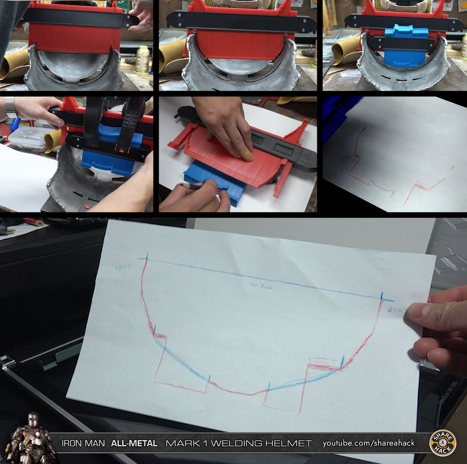 Making Profile With Contour Gauge