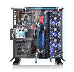 Thermaltake makes a PC case where you can create custom 3D printed modules