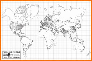 24×36 Poster Size Map Printout in Letter Size Pages – 15 Sheets – ShareAHack.com